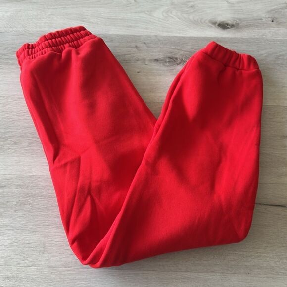 Comfort Minimalist Sweatpants Crimson S NWT IN PACKAGE - Picture 9 of 11